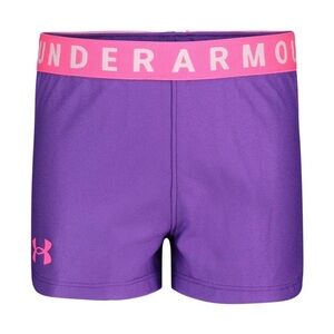Toddler Girls Play Up UA Under Armour Shorts Size 4 Purple Pink Bright 4T